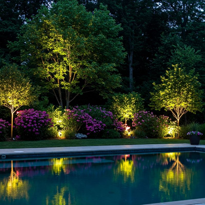Garden Lighting Installation