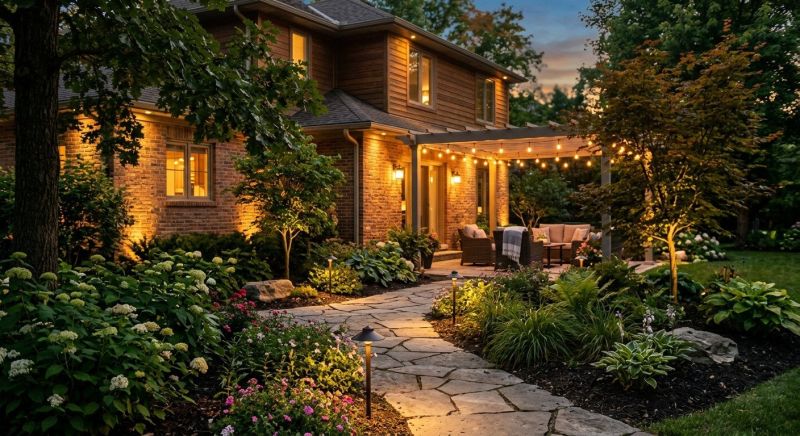 Backyard Lighting Service in Denver, CO