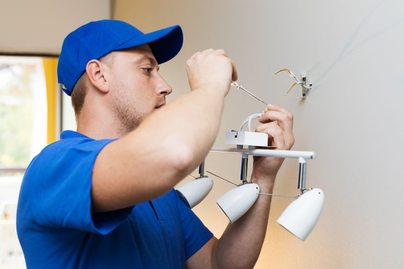 Ceiling Light Replacement in Kansas City, KS