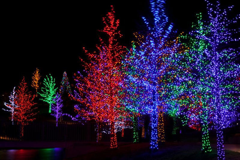 Christmas Lights Hanging in Alpharetta, GA