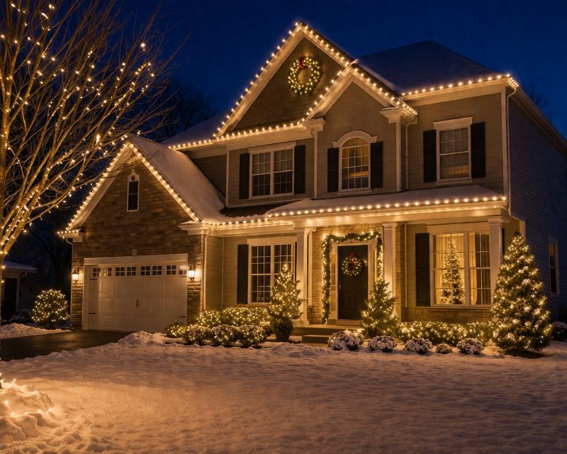 Christmas Lights Installation in Olathe, KS