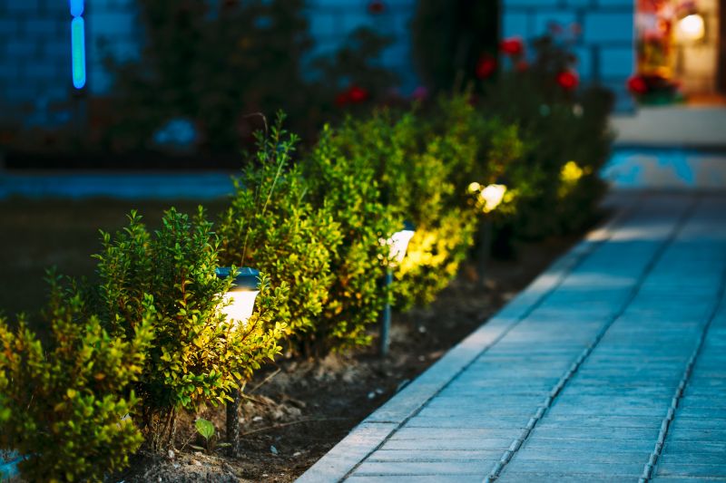 Courtyard Light Installation in Kansas City, MO