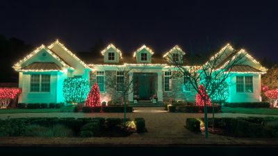 Holiday Lights Installation in Alpharetta, GA