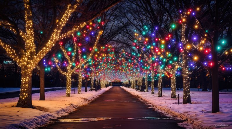 Seasonal Lights Installation in Alpharetta, GA