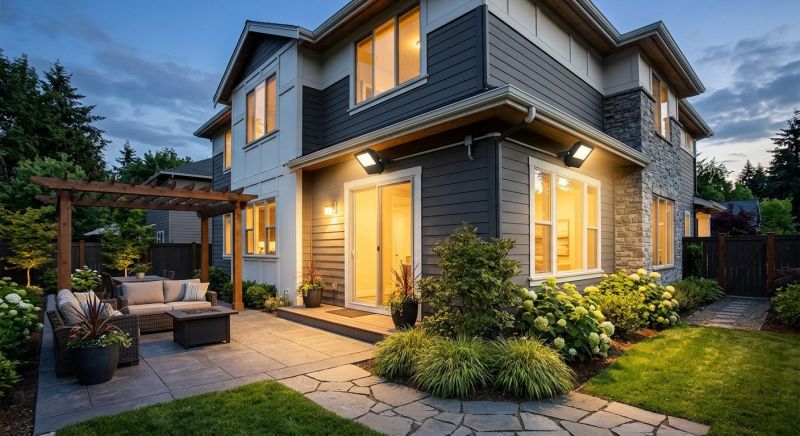Terrace Lighting Installation in Provo, UT