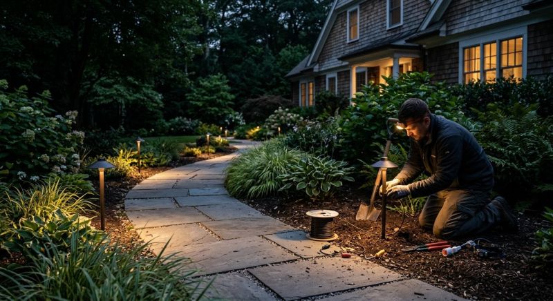 Step Lighting Installation in Denver, CO